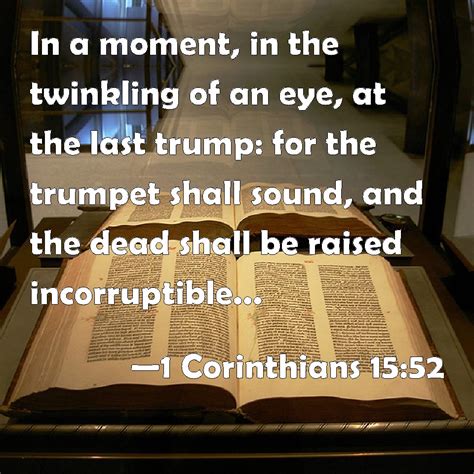 bible verse at the last trump